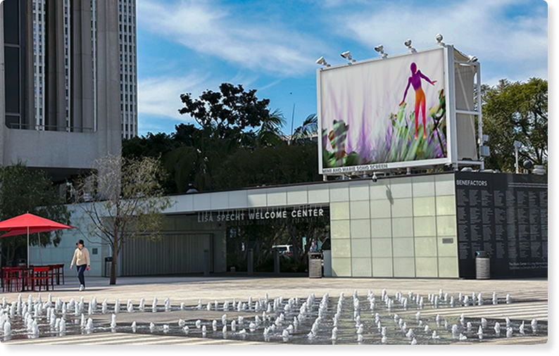 A photo of employees using Breakthru together in the office space