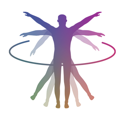 Movement illustration of person moving arms and legs in and out